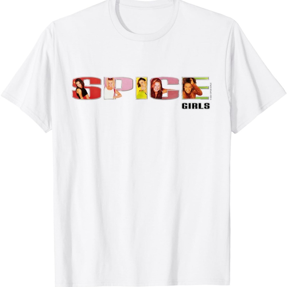 Spice Girls Tour Merch T Shirt - Size Medium